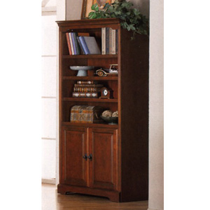 Rich Mahogany Finish Bookcase 800033 (CO)