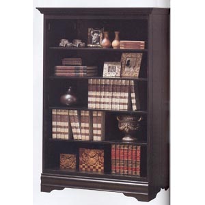 Black Finish Bookcase 800433 (CO)