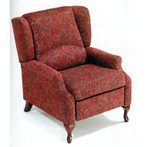 Victorian Fabric Recliner 8123 (A)