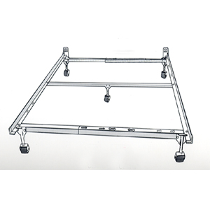 Twin/Full/Queen Bed Frame With Center Support 840CA5 (RB)