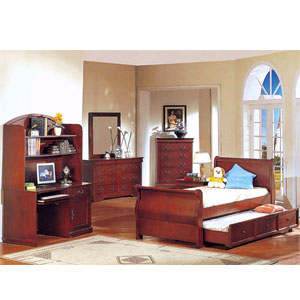 Louise Phillipe Bedroom Set With Trundle 8594 (A)