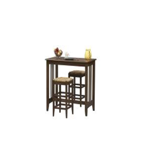 Mission Pub Table Set w/2 Stools 86190C137-01-KD-U(LN)