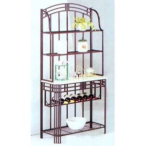 Bakers Rack With Marble Top  8687 (A)