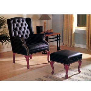 Wing Chair/Ottoman Set  8916 (A)