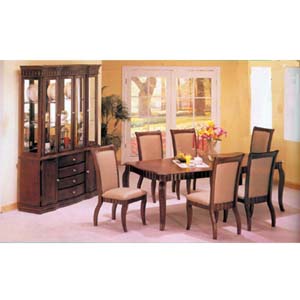 7-Piece New England Dark Walnut Dinette Set 8940 (A)