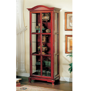 Curio Cabinet in Cherry 950192(CO)