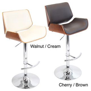 Santi Bent Wood Adjustable Barstool BS-JY-SNT(OFS)