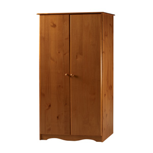 Solid Wood Two Door Wardrobe 472_(PI)