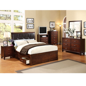 Enrico Four Drawer Platform Bed CM7067(IEM)