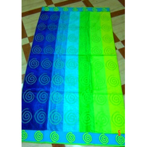 Circles Over Stripes, Egyptian cotton Beach Towel Circles-Be