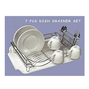 DELUXE 7 PIECE DISH RACK SET CK00107(CKC)