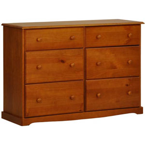 Solid Wood Narrow Double Dresser 540_(PIFS100)