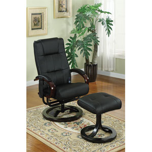 2-Pc Faux Leather Massage Recliner Set F707_(PX)