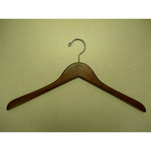 Genesis flat coat hanger light walnut GNV8813 (PM)