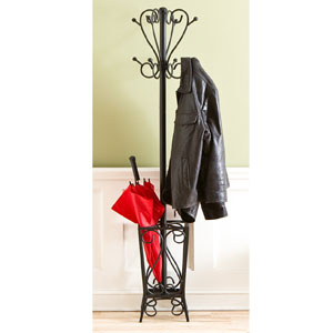Scrolled Coat Rack With Umbrella Stand HP3192 (SEIFS)