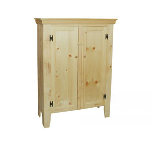 Solid Wood Unfinished Jelly Cupboard JEDGEL(JTCFS)
