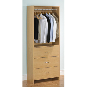 3-drawer Wardrobe Closet Tower ST103898G(OFS191)