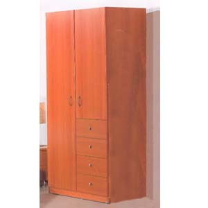 2-Door & 4-Drawer Wardrobe P316 (PK)