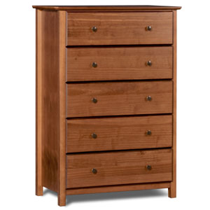 Solid Wood Shaker 5-drawer Chest SH070211(OFS)