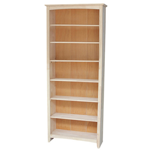 Solid Wood Shaker Standard Bookcase (WFFS)