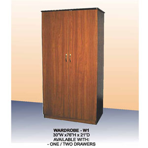 2-Door Wardrobe W-1(CT)