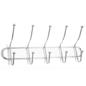 5 Hooks Chrome Rack DH00090(HDS)