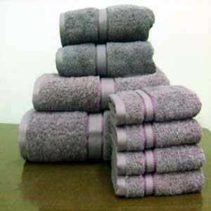 8PC. Set Dry Heather Egyptian Cotton Towels ed8pc (RPT)