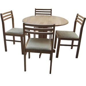 Solid Wood 5-Pcs Antigo Dinette Set hvantigocapp(HO)