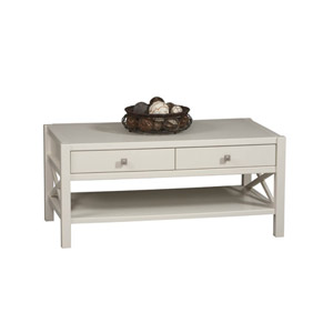 Anna Coffee Table  Antique White 86108C147-A-KD-U (LN)