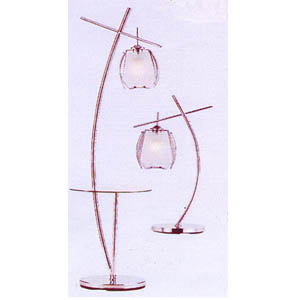 Chrome Steel Table Lamp OK-9119TS (HT)