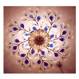 Blue Decor Crystal Flower Flushment SC-153/6 (HT)