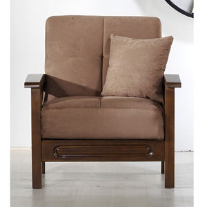 Vera Convertible Arm Chair - Rainbow Truffle (SU)